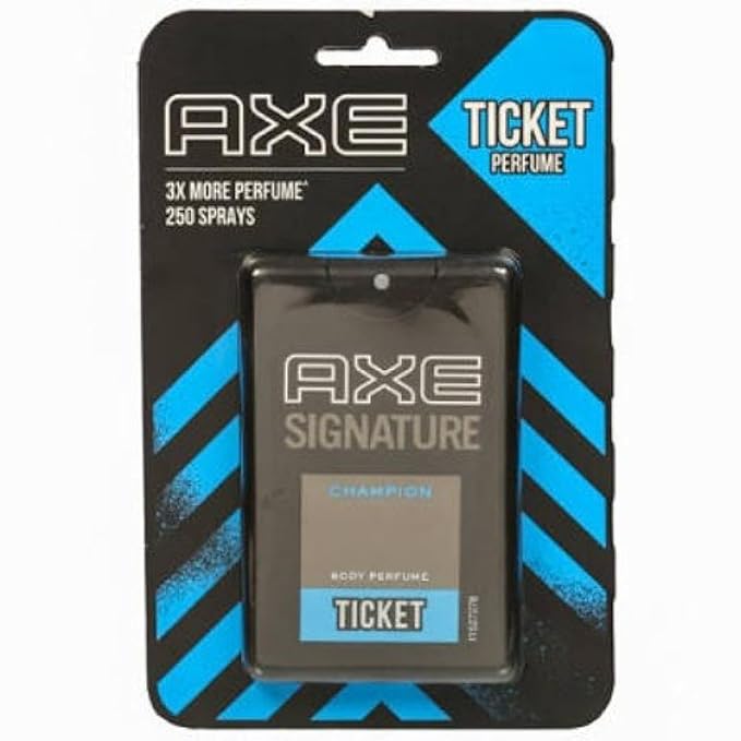 AXE SIGNATURE CHAMPION BODY SPRAY TICKET 17ML