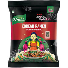 KNORR KOREAN RAMEN SPICY KIMCHI VEG MEAL 96GM