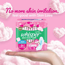 WHISPER ULTRA XL+30 SKIN LOVE SOFT