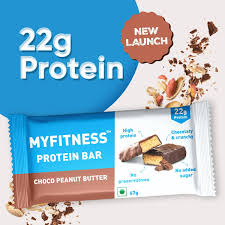 MY FITNESS PROTEIN CHOCO PEANUT BUTTER BAR 67G