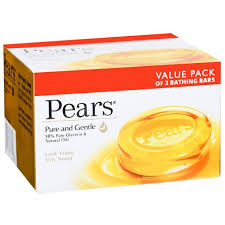 PEARS PURE AND GENTLE SOAP 3N+125GM