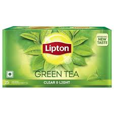 LIPTON GREEN TEA CLEAR AND LIGHT 25N