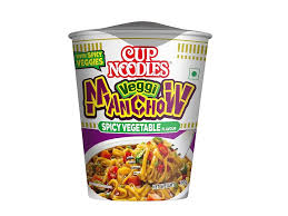 NISSIN CUP NOODLES  VEGGI MANCHOW 70GM