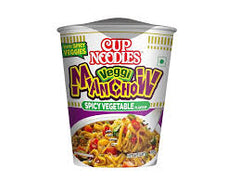 NISSIN CUP NOODLES  VEGGI MANCHOW 70GM