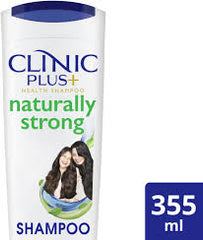 CLINIC PLUS+ NATURALLY STRONG  SHAMPOO 355ML