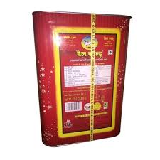BAIL KOLHU KACHI GHANI MUSTARD OIL 15 LITRE