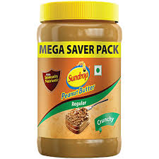 SUNDROP PEANUT BUTTER RAGULAR  CRUNCHY 924GM