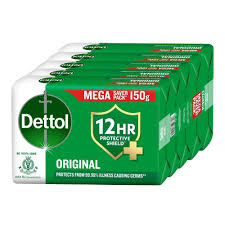 DETTOL ORIGINAL SOAP 5N+100GM*500GM