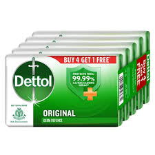 DETTOL ORIGINAL SOAP 4N+150GM EACH=600GM