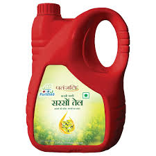 PATANJALI KACHI DHANI MUSTARD OIL 5 LITRE
