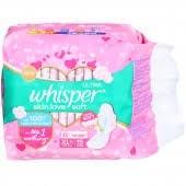 WHISPER ULTRA XL+15 SKIN LOVE SOFT