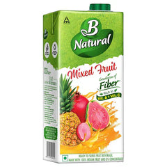 B NATURAL MIXED FRUIT FIBER JUICE 1L