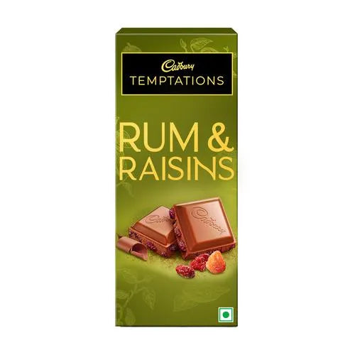 CAD TEMPTATIONS RUM*RAISINS 72G